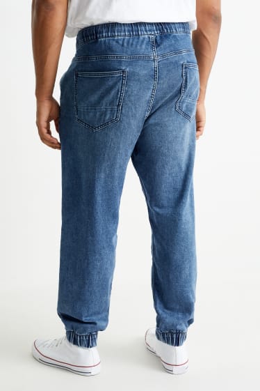 Mężczyźni - Tapered jeans - Flex jog denim - LYCRA® - dżins-ciemnoniebieski