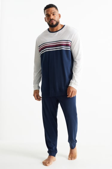 Men - Pyjamas - dark blue