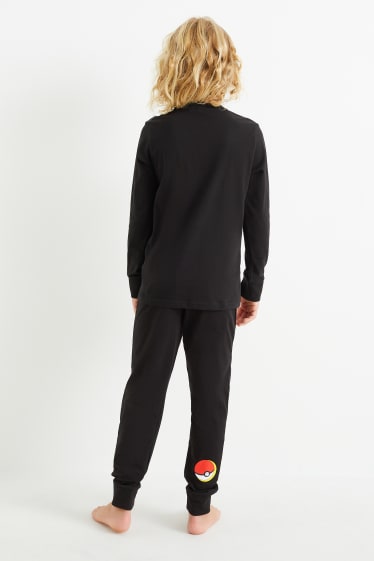Enfants garçons - Pokémon - pyjama - 2 pièces - noir