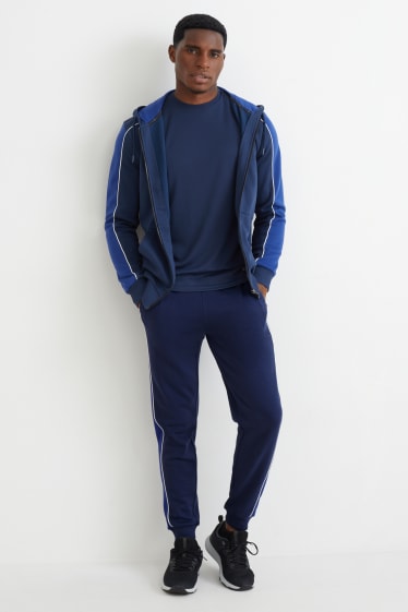 Hommes - Pantalon de jogging - bleu foncé