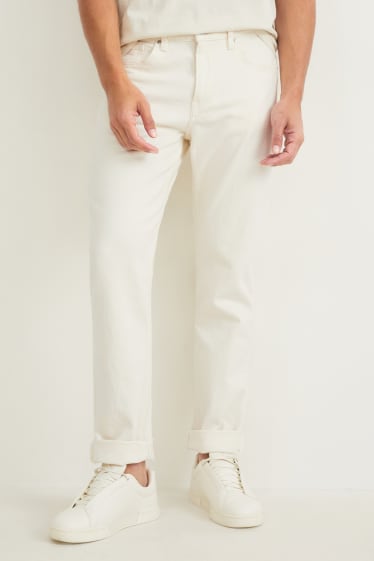 Home - Straight jeans - blanc trencat