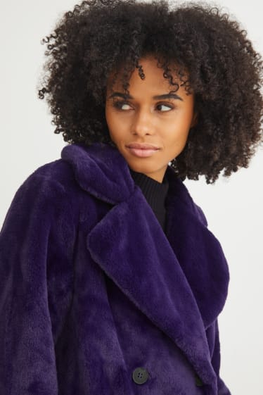 Femei - Palton - violet