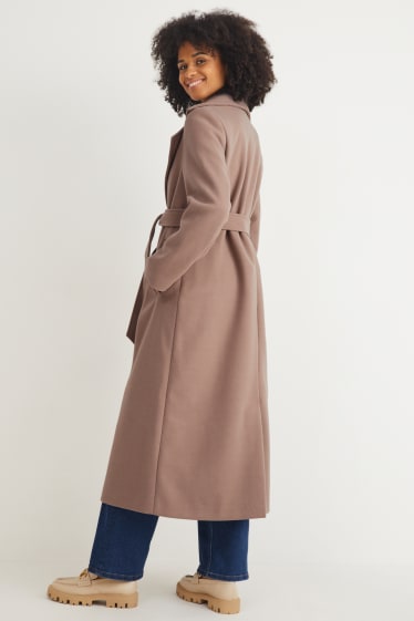 Femmes - Manteau - taupe