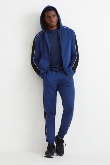 Uomo - Pantaloni da jogging - blu scuro