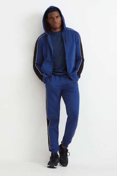 Hommes - Pantalon de jogging - bleu foncé