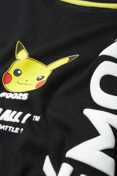 Niños - Pokémon - camiseta de manga larga - negro