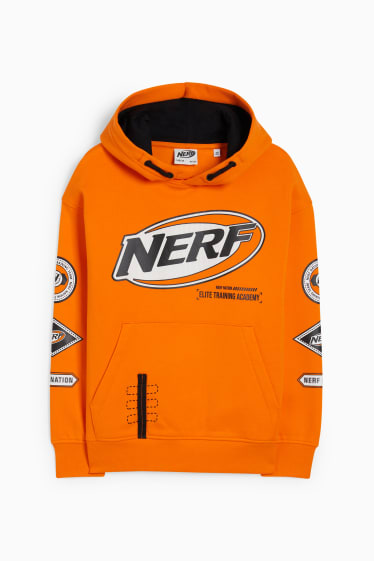 Kinderen: jongens - NERF - hoodie - oranje