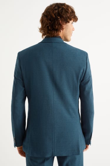 Hommes - Veste de costume - slim fit - Flex - LYCRA® - vert foncé