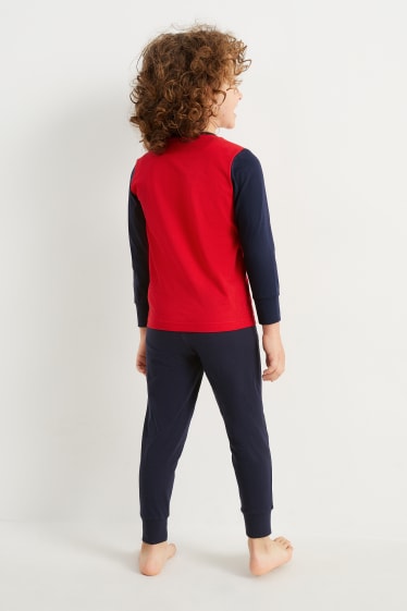 Kinderen: jongens - Cars - pyjama - 2-delig - rood