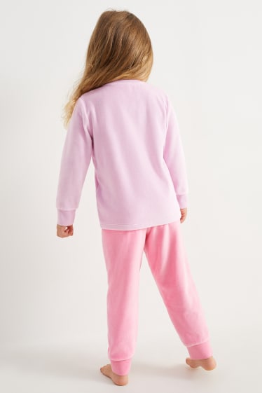 Kinderen - PAW Patrol - winterpyjama - 2-delig  - roze