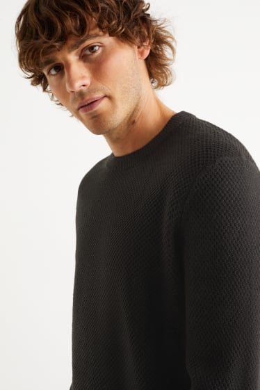 Hommes - Pull - noir