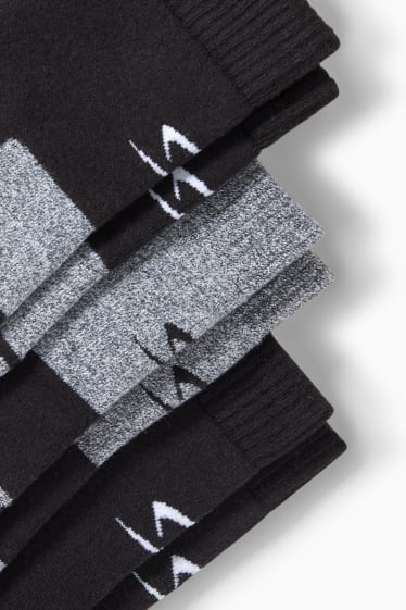 Femmes - Lot de 3 paires - chaussettes d’extérieur - noir