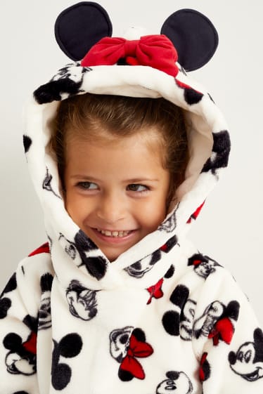 Bambine - Disney - felpa di pile - bianco