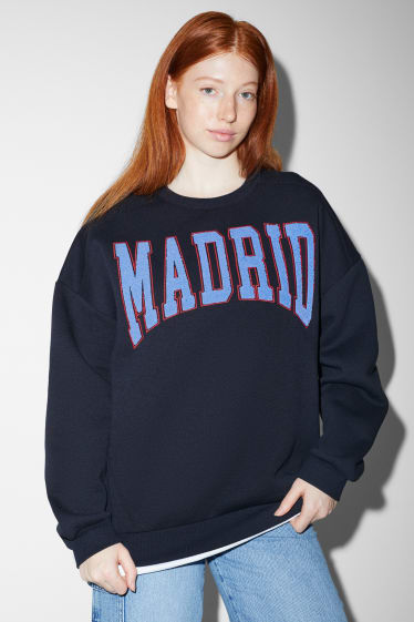 Mujer - CLOCKHOUSE - sudadera - azul oscuro