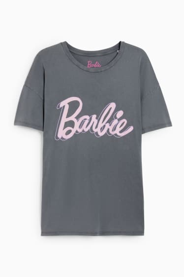 Dona - CLOCKHOUSE - samarreta de màniga curta - Barbie - gris