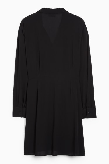 Dona - CLOCKHOUSE - vestit camiser - negre