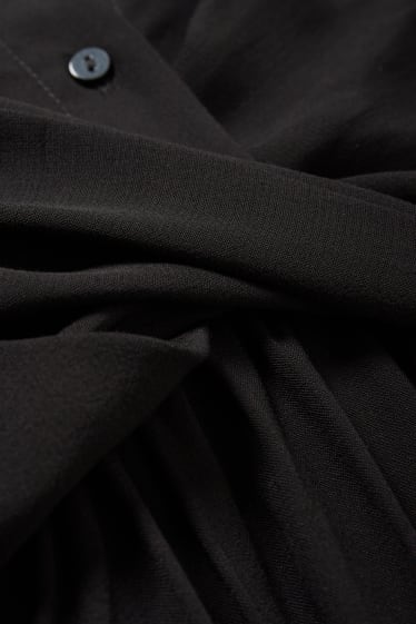Dames - CLOCKHOUSE - blousejurk - zwart