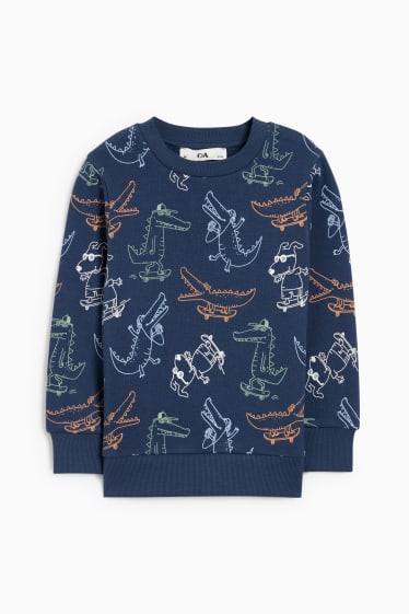 Children Boys - Crocodile - sweatshirt - dark blue