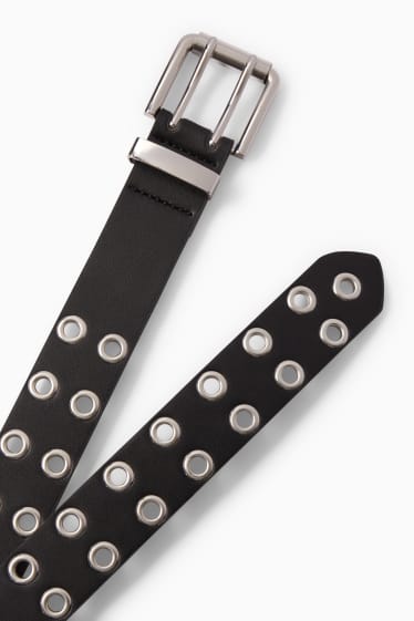 Women - CLOCKHOUSE - belt - faux leather - black