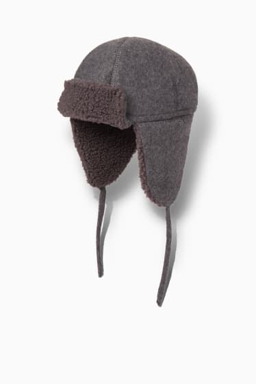 Bebés - Gorro para bebé - gris oscuro