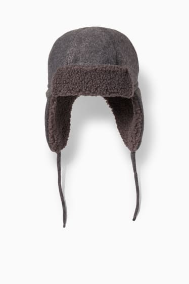 Bebés - Gorro para bebé - gris oscuro