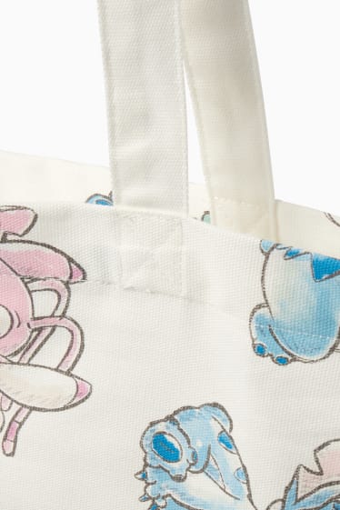 Femmes - Lilo & Stitch - sac en jute - blanc
