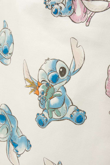 Femmes - Lilo & Stitch - sac en jute - blanc