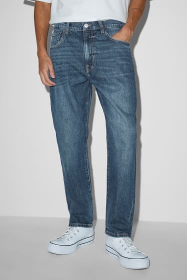 Herren - Tapered Jeans - jeansblaugrau