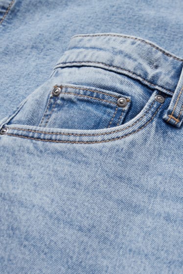 Dětské - Wide leg jeans - džíny - světle modré