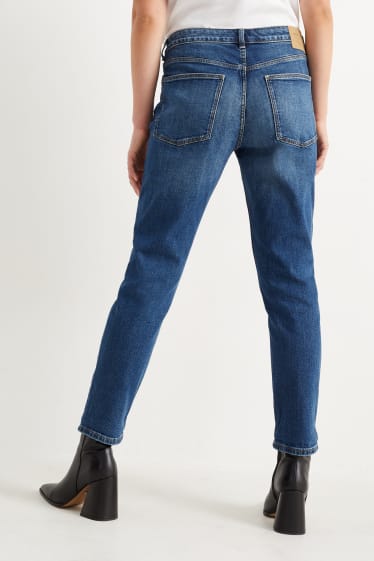 Dona - Boyfriend jeans - mid waist - LYCRA® - texà blau