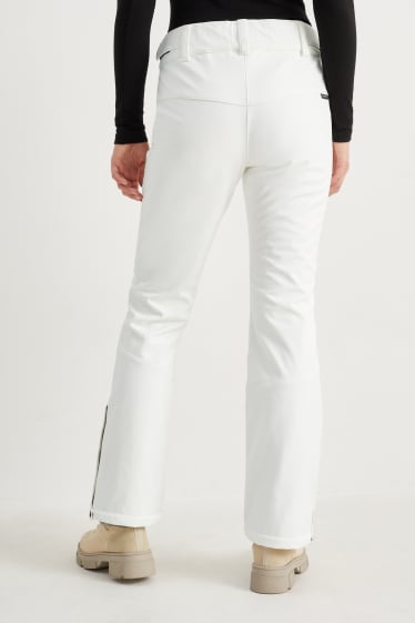 Donna - Pantaloni da sci - bianco