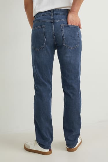 Men - Straight jeans - LYCRA® - denim-dark blue