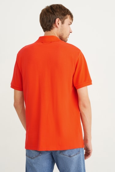 Herren - Poloshirt - orange