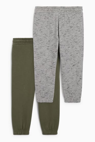 Kinder Jungen - Multipack 2er - Jogginghose - grün