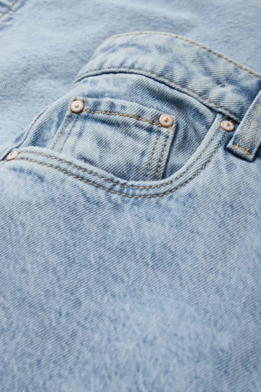 Children Girls - Wide leg jeans - denim-light blue