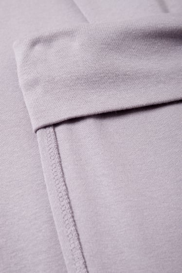 Ados & jeunes adultes - CLOCKHOUSE - pantalon en jersey - loose fit - violet clair