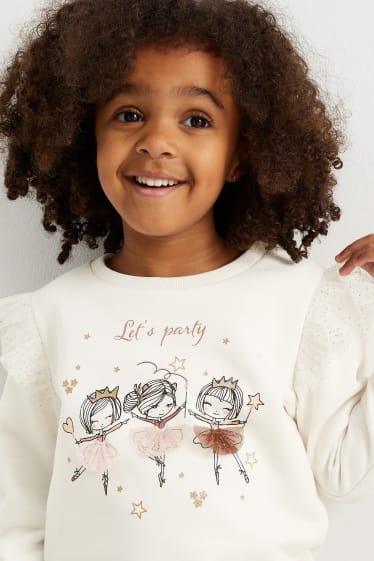 Enfants filles - Sweat - blanc