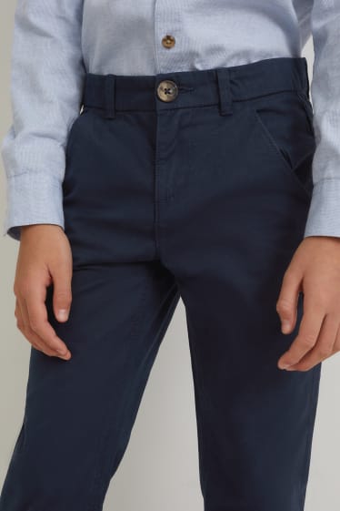 Bambini - Pantaloni chino - blu scuro