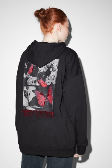 Damen - CLOCKHOUSE - Hoodie - dunkelgrau