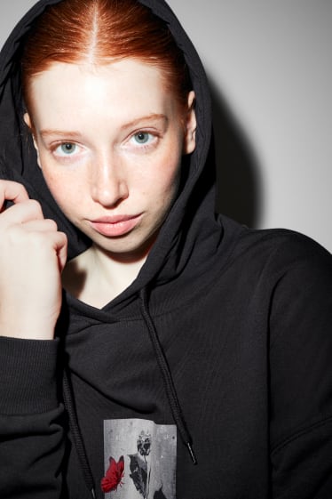 Damen - CLOCKHOUSE - Hoodie - dunkelgrau
