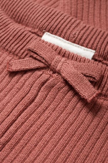 Nadó nena - Leggings de punt per a nadó - rosa fosc