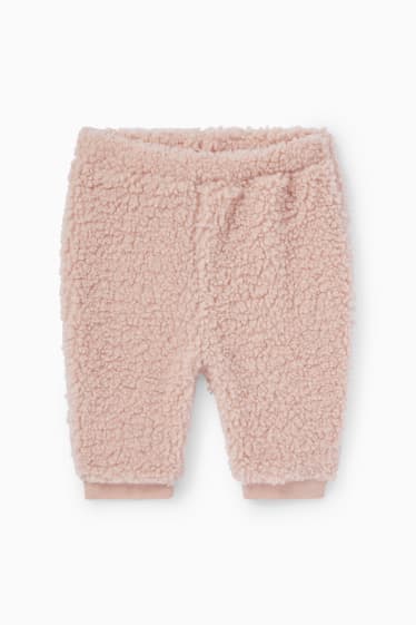 Bébés filles - Oursons - ensemble chaud bébé - 2 pièces - rose