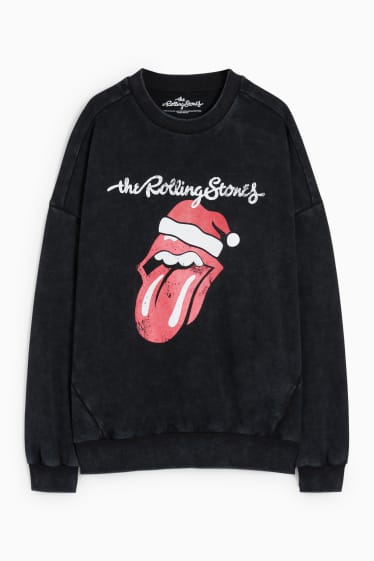 Donna - Felpa natalizia - Rolling Stones - nero