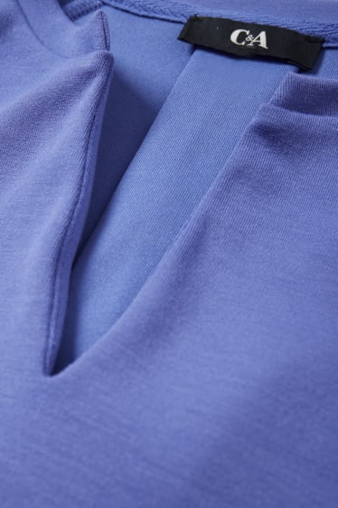 Women - Basic sweatshirt - violet