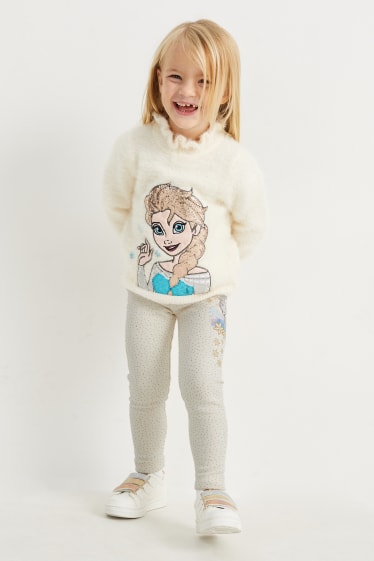 Kinderen: meisjes - Set van 2 - Frozen - thermolegging - mintgroen