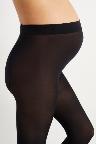 Women - Maternity tights - 50 denier - black