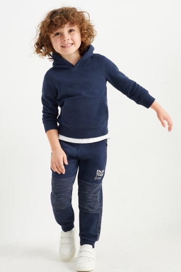 Bambini - Confezione da 2 - pantaloni sportivi - grigio