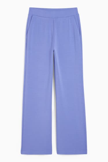 Dona - Pantalons de xandall bàsics - violeta