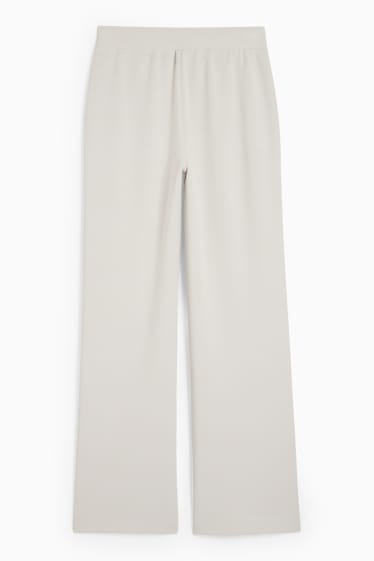 Donna - Pantaloni sportivi basic - bianco crema