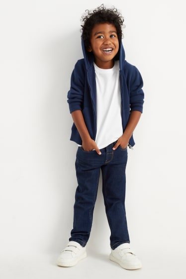 Kinder Jungen - Multipack 2er - Slim Jeans - dunkeljeansblau